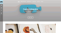 Desktop Screenshot of cuestiondegustos.com